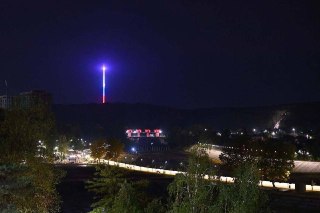 Телебашня в Адыгее украсится к 25-летию РТРС яркими подсветками